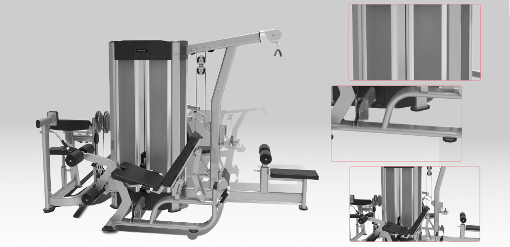 4 station weight machine Inpek Fitness