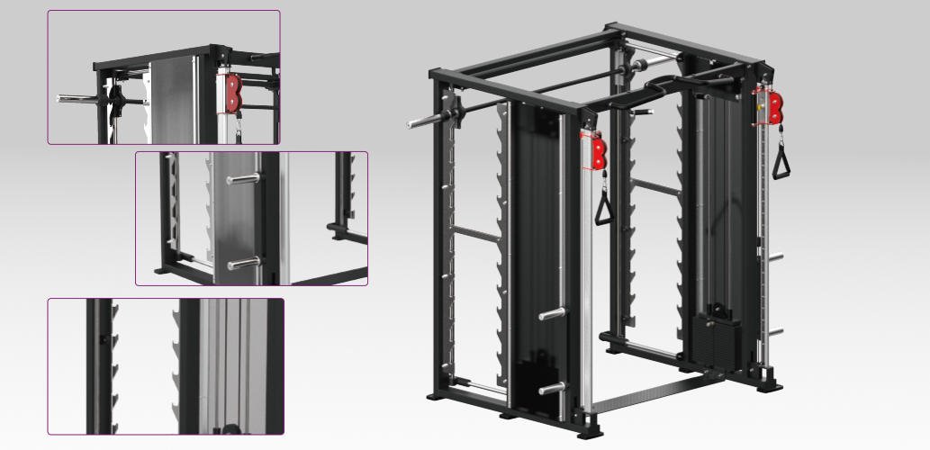 decline smith machine press Inpek Fitness