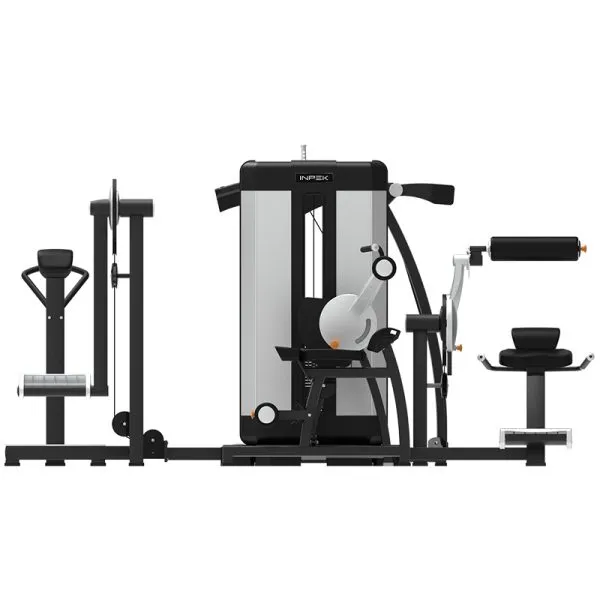 4 Station Multi Gym Ergonomic Durable Multi-Functional