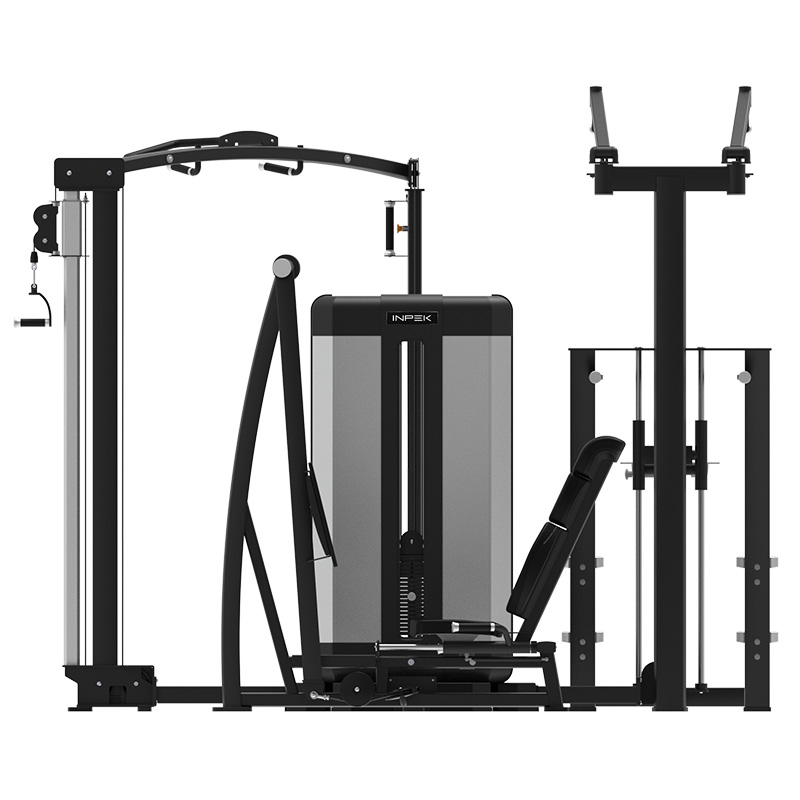 4 Station Multi Gym with One-Handed Adjustment Pulley