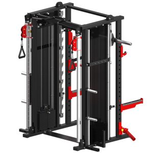 Functional-Smith-Squat Combo Trainer - 3-in-1 Gym Master