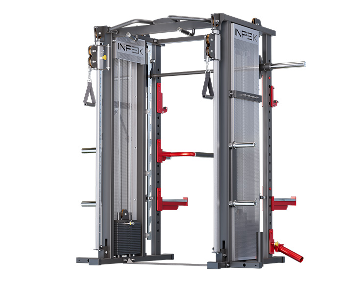 K1909 Smith Functional Trainer Power Rack Combo
