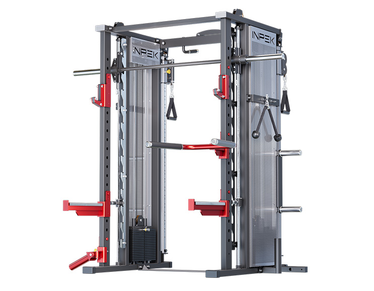 K1909 Smith Functional Trainer Power Rack Combo
