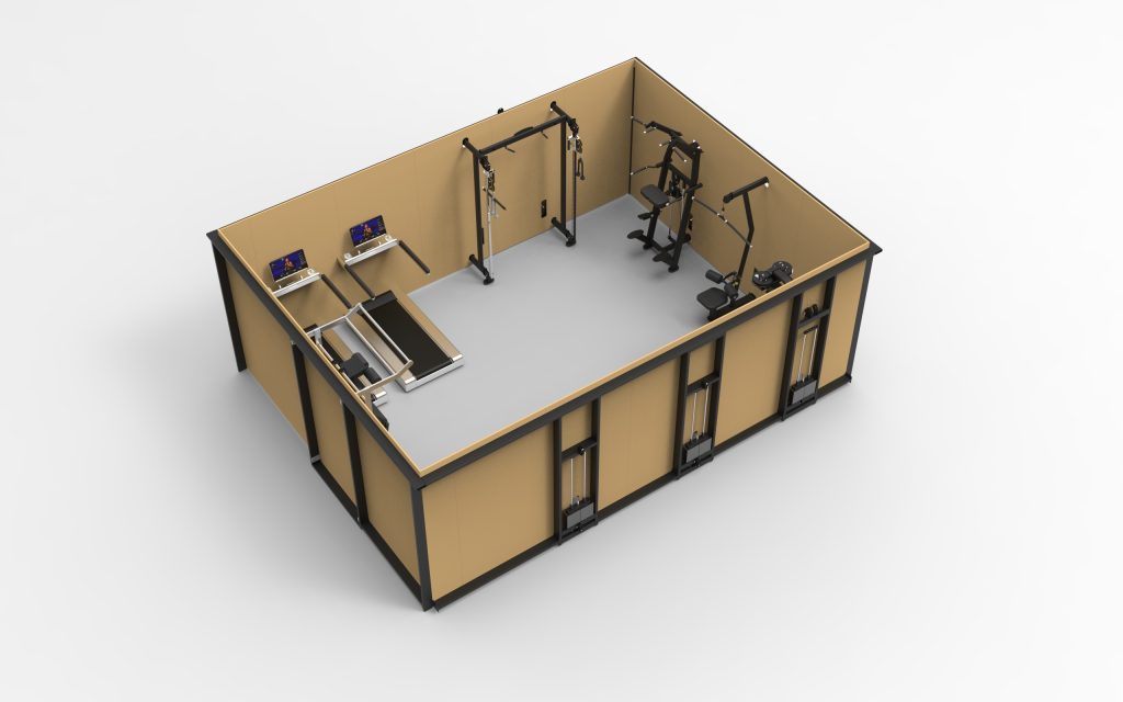 N6801 Mobile Fitness Container