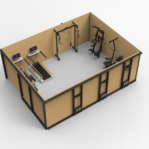 N6801 Mobile Fitness Container