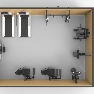 N6801 Mobile Fitness Container