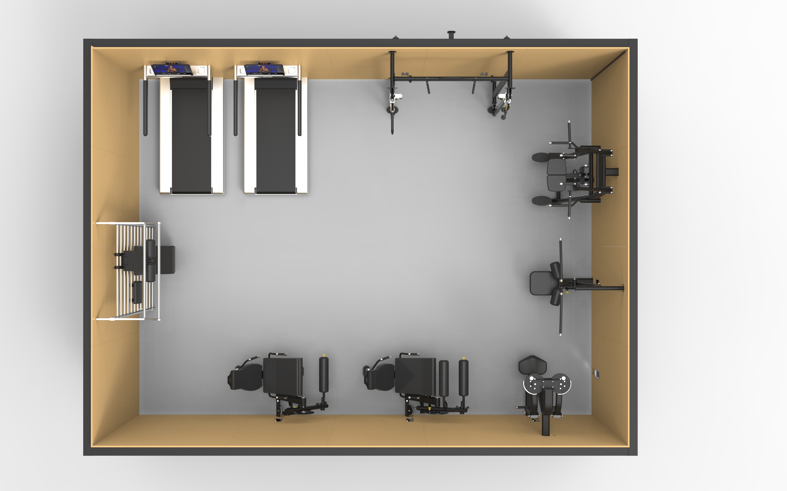 N6801 Mobile Fitness Container