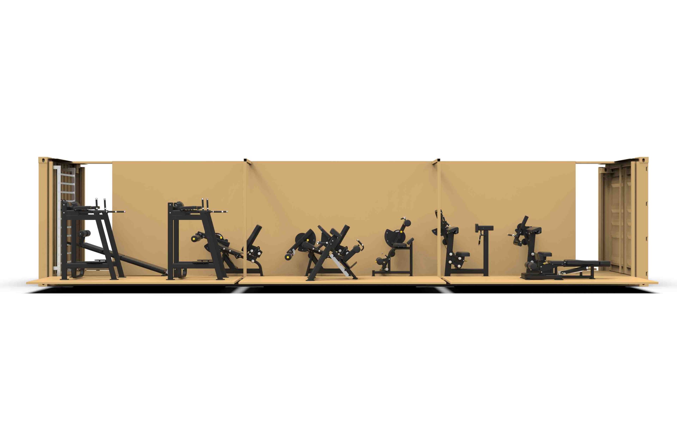 N6802 Mobile Fitness Container