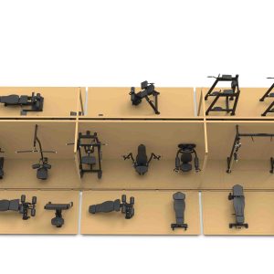 Alternative view of N6802 Mobile Fitness Container