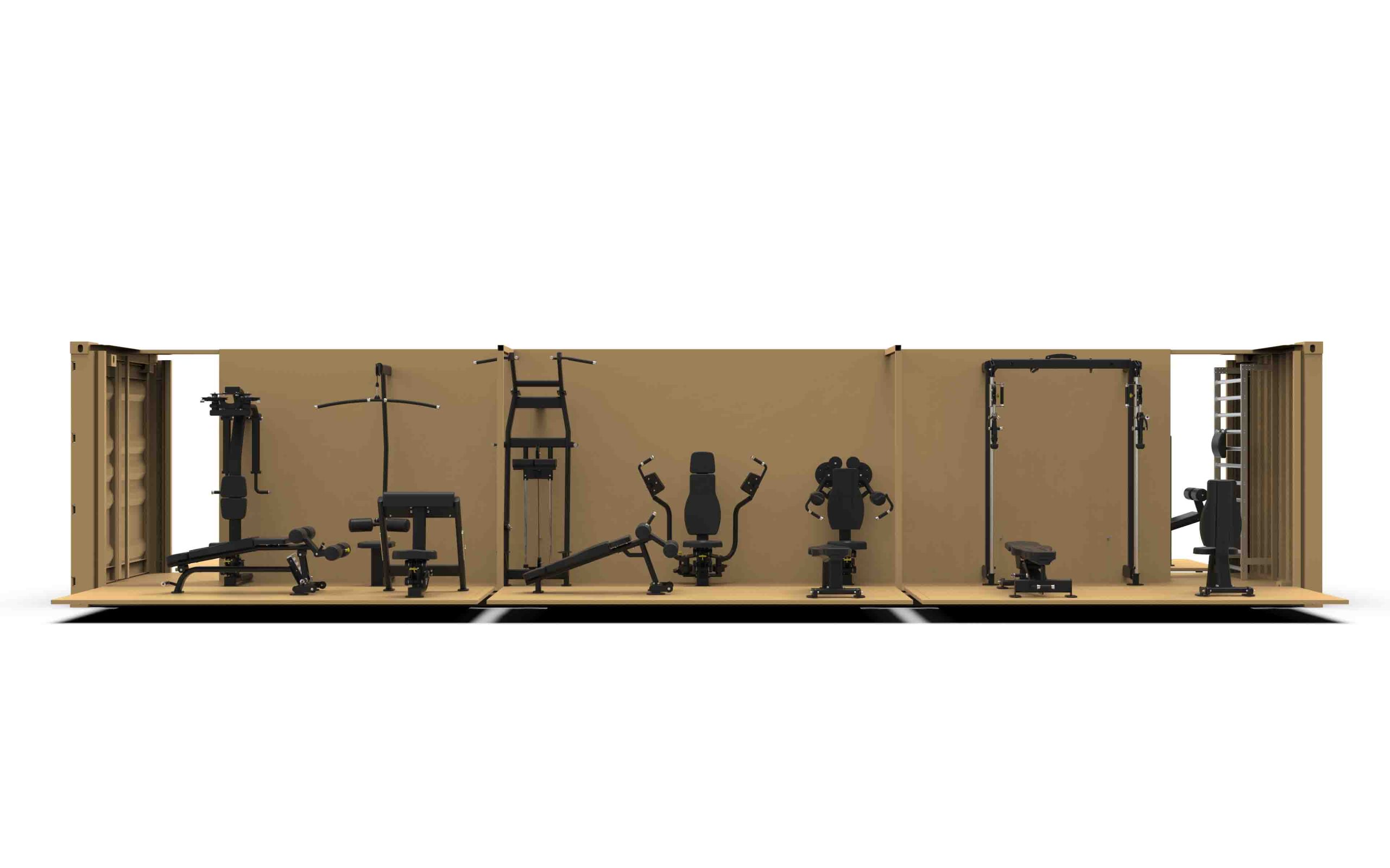 N6802 Mobile Fitness Container