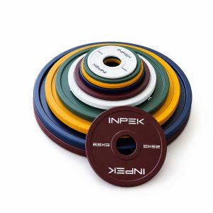 Alternative view of Calibrated Steel Powerlifting Plates